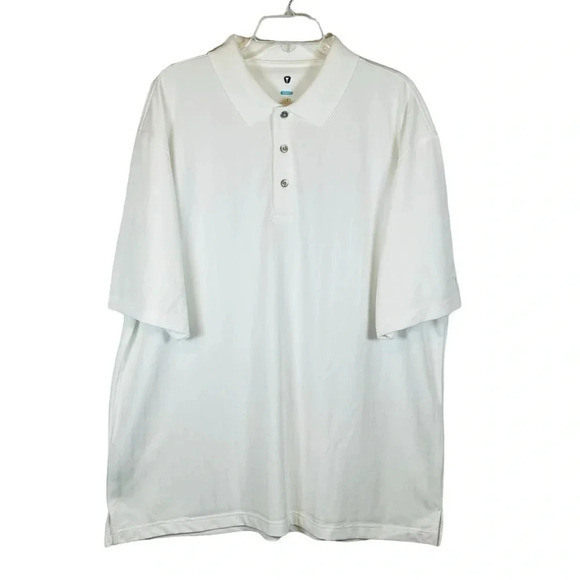 PRO TOUR COOLPLAY WHITE GOLF POLO MEN'S SIZE XXL‎ - Picture 1 of 7